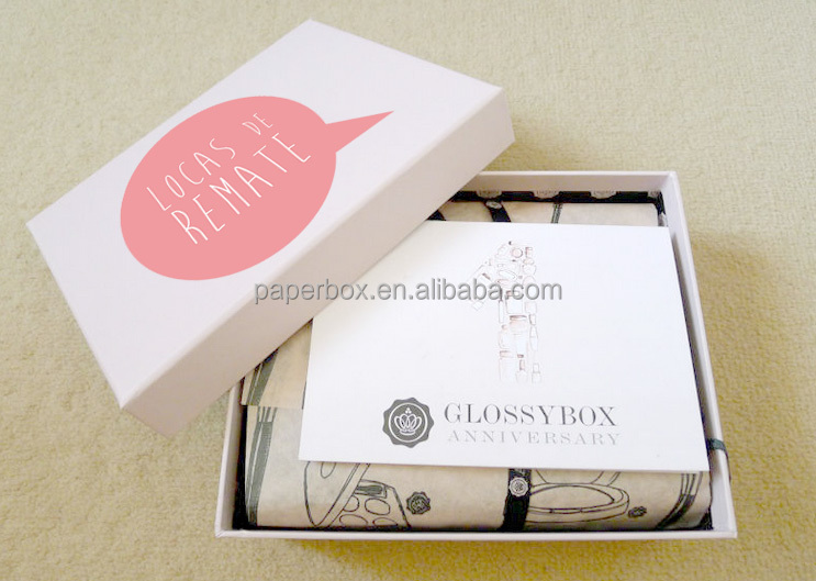rigid solid paperboard color eyelash magnet box