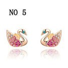 fashion_new_arrival_Exquisite_gold_plated_swan_earrings_Chinese_women_trendy_earrings_Chrismas_Birthday_gift
