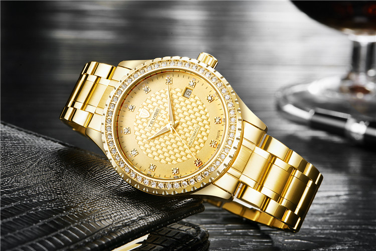 Tevise gold watch hotsell
