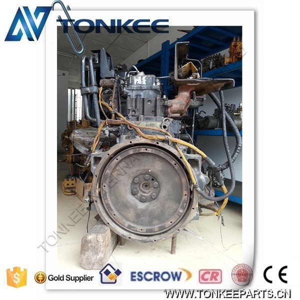 original used PC400-7 PC450-7 SAA6D125E-3 complete engine assy (3).jpg