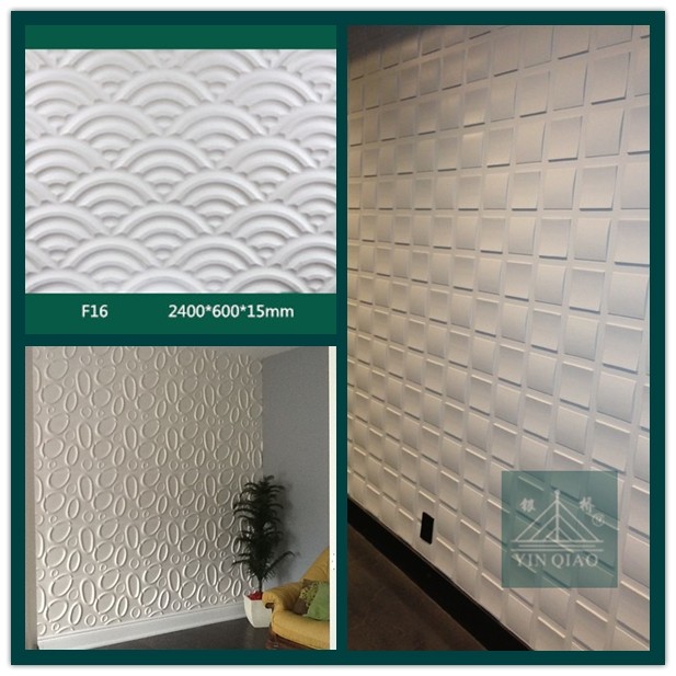 China Manufacturer Home Decor material Top quality waves design GRG 3D Wall Panel問屋・仕入れ・卸・卸売り