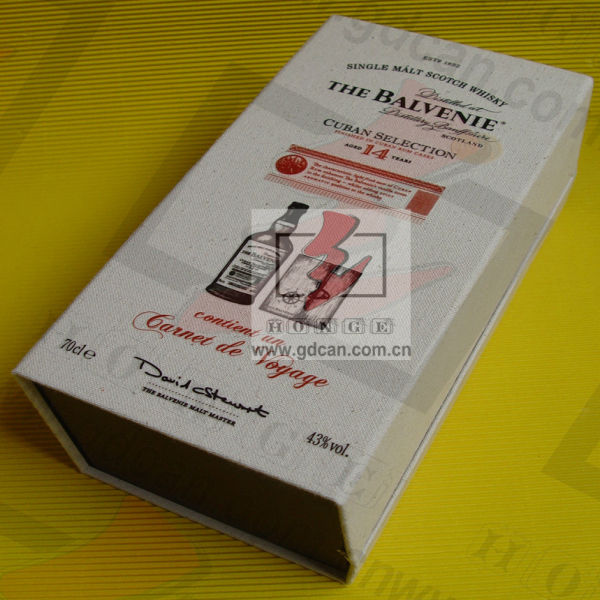custom one bottle cardboard champagne boxes