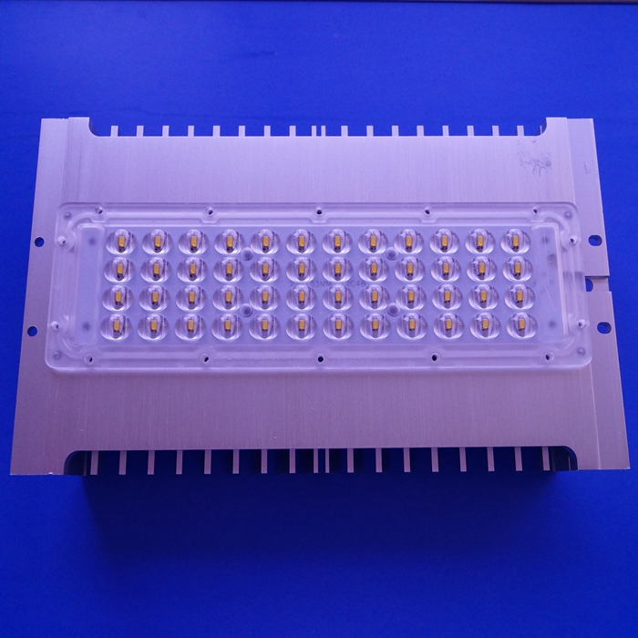 48шт SMD 3030/3535/3528 Светодиодный модуль с радиатором для уличного освещения