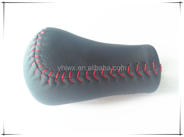 Black Leather red stitch TRD shift gear knob問屋・仕入れ・卸・卸売り