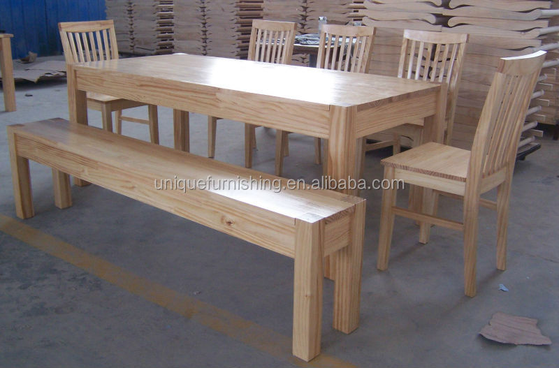ucf0058無垢材のレストランダイニングテーブルと椅子のセット仕入れ・メーカー・工場