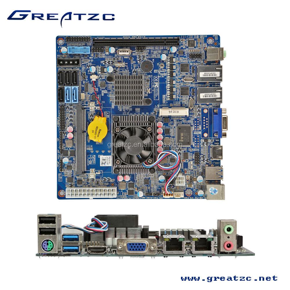 1037u Mini Itx Motherboard For 2 Lan,2 Ports Motherboard With