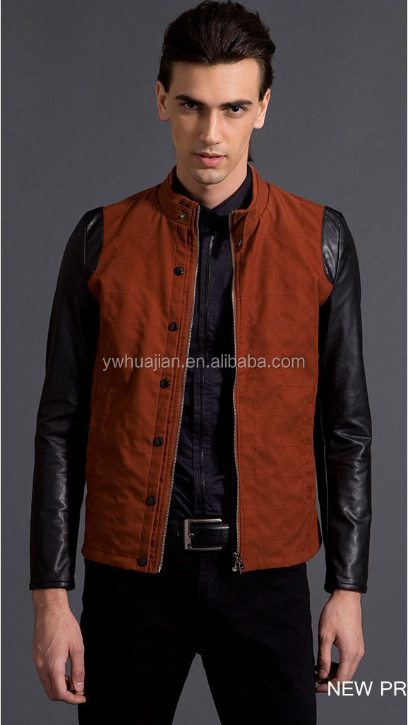 新しいデザインステッチ2014年ジャケット男性用、 モデルの男性のジャケット問屋・仕入れ・卸・卸売り