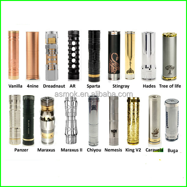 2014 new mechanical mod 26650 ares mod with 28mm Fogger big atomizer 26650 mechanical mod