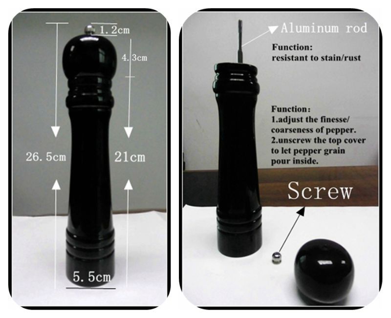 duet- function pepper grind mill