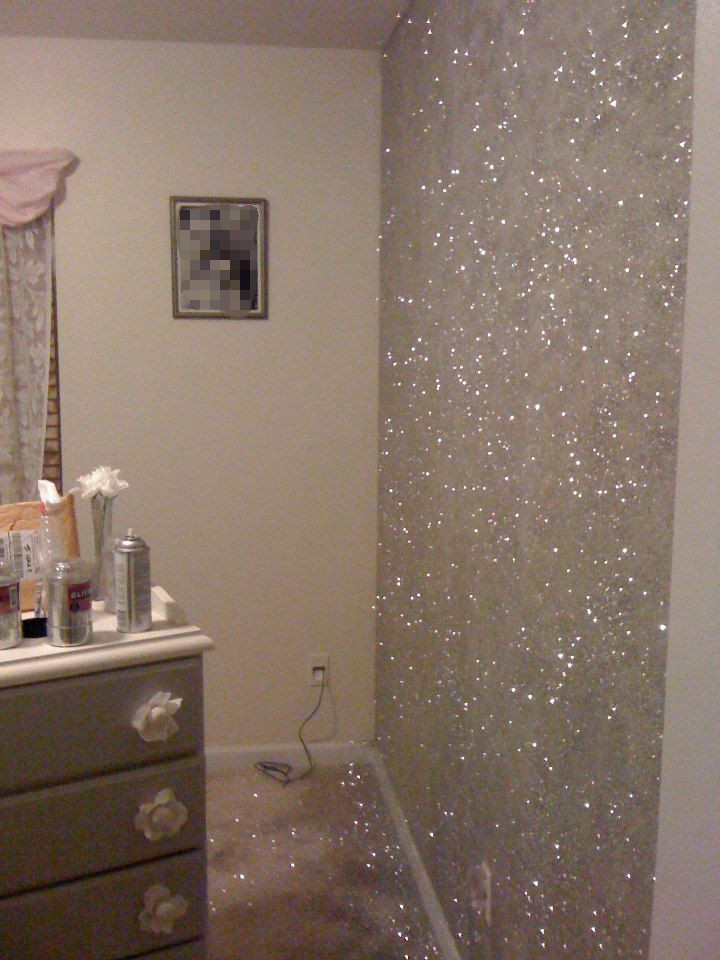 Cheap White silver mixed Glitter Wallpapers for Wallcovering.jpg