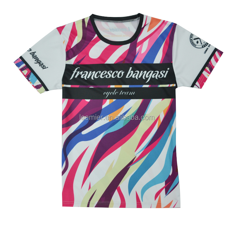 カスタム昇華スポーツtrainningショートスリーブtシャツ仕入れ・メーカー・工場