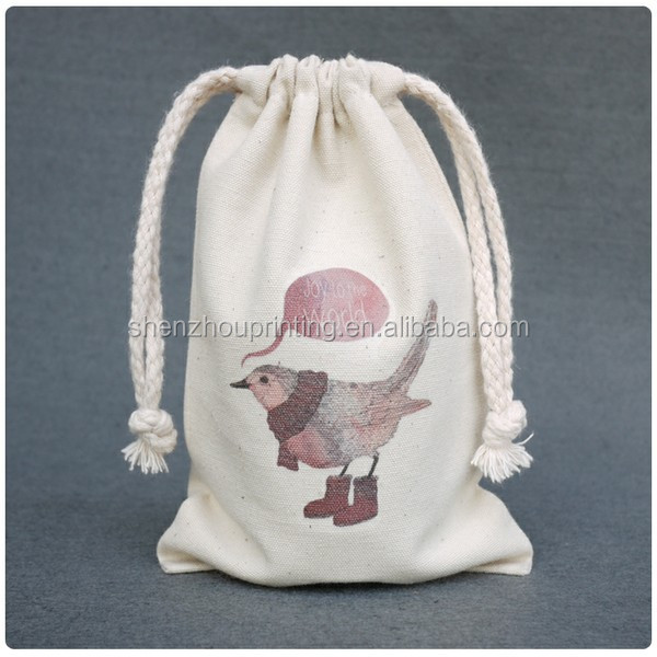 ホット製品オーガニックコットンの巾着bags/綿のキャンバスバッグ/綿巾着袋仕入れ・メーカー・工場