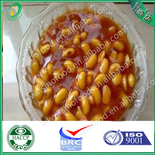 canned soybean in tomato pulp from china