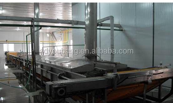 automatic food double layer pasteurization equipment
