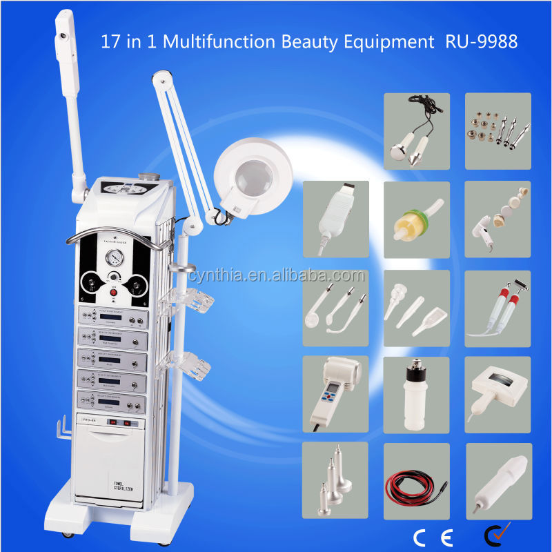 Ceは承認されたru-9988multifuncion171でフェイシャルマシン問屋・仕入れ・卸・卸売り