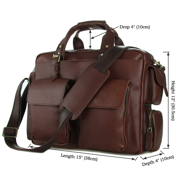 2014 Arrival Unique Design Laptop Briefcase For Leather #7219R