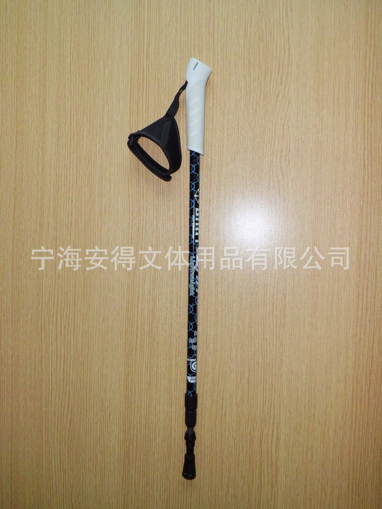 寧海登山杖メーカーの供給屋外用46061アルミスキーポール松葉杖ショックトレッキングポール問屋・仕入れ・卸・卸売り