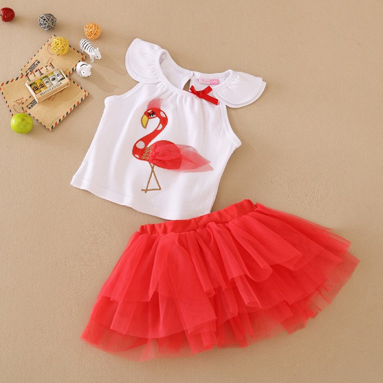 Chinese Style Dresses For Baby Girls Infant Short Sleeves Lace Tutu Dress Skirts