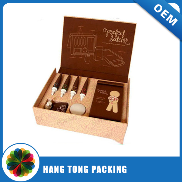 high end perfect flat pack cosmetic gift box