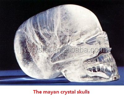 異なるサイズの天然水晶頭蓋骨と卸売クリスタルクォーツの頭蓋骨とクリスマスのための水晶頭蓋骨仕入れ・メーカー・工場