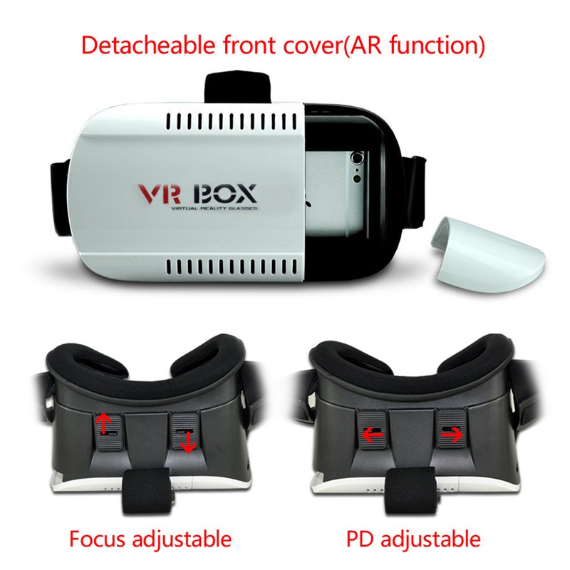 ''Google段ボール vr ボックス 3d ビデオ メガネ + ゲームパッドコントローラ 3d vr ボックス仮想メガネ仕入れ・メーカー・工場