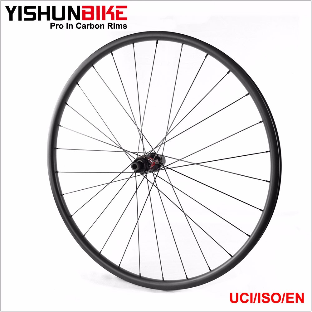 27.5er Bike Wheelset 240s Hubs Mountain Bike Wheels 21mm Depth Tubeless Ready Offset Carbon Rims