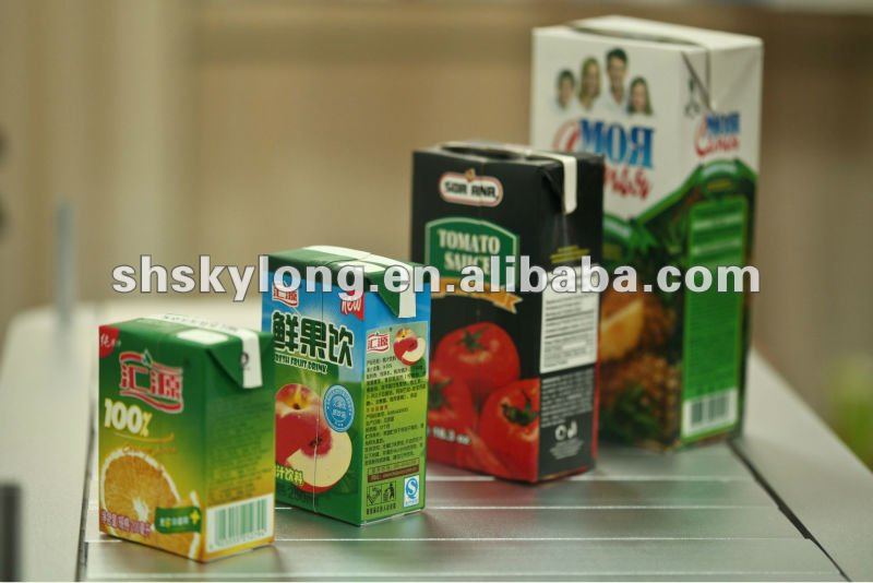 milk and juice paper carton in roll or sheet