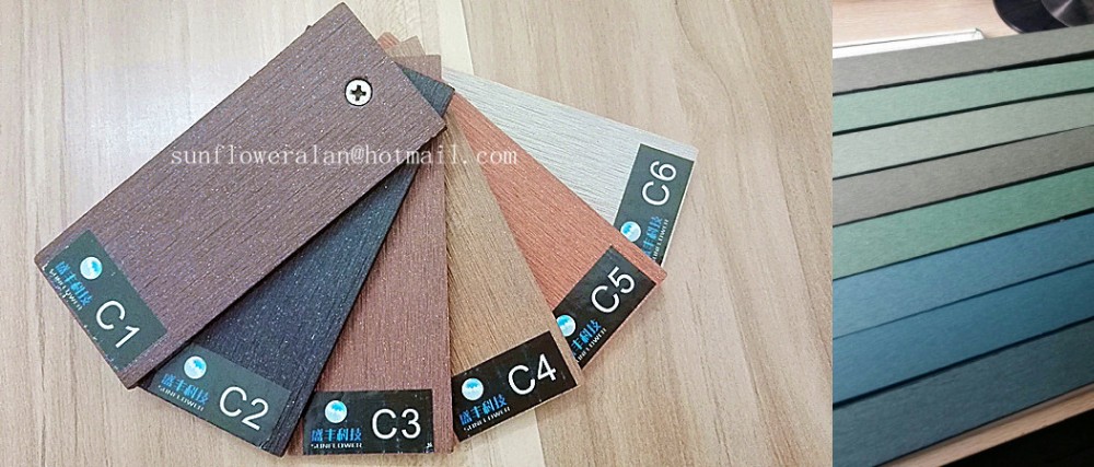 WPC Composite material/cheap outdoor WPC fecce panel