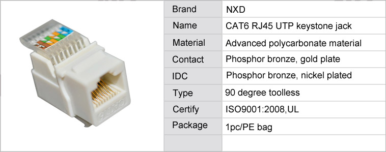 nxdcat6rj4590度8p8ctoolessキーストーンジャック問屋・仕入れ・卸・卸売り