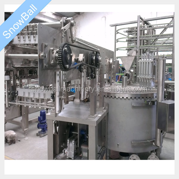 Inexpensive semi-automated cake ice cream making facility