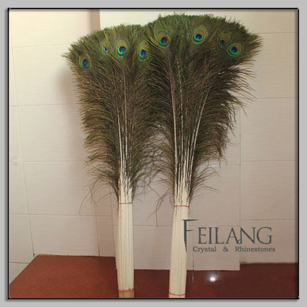 Feilang20-140cmクジャクの羽の結婚式の装飾のためのプルーム問屋・仕入れ・卸・卸売り