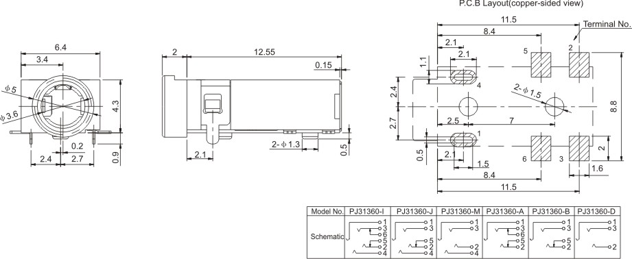 smd4端子pcbコネクタのためのデジタルアプライアンス仕入れ・メーカー・工場