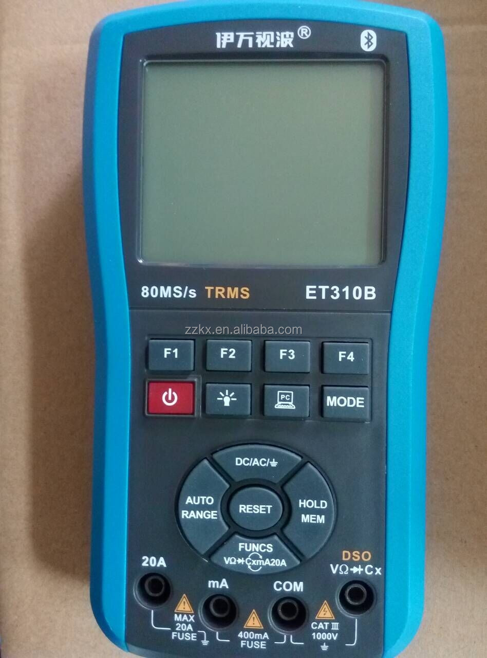 professional oscilloscope with multimeter et310b with