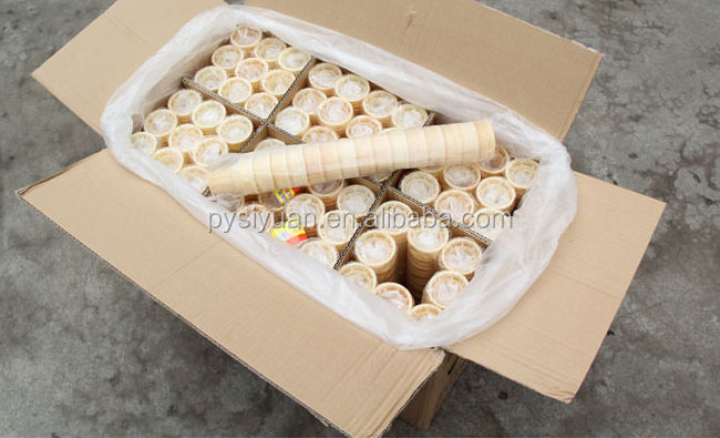 中国のサプライヤー商業アイスクリームコーンウェーハビスケットと販売のための粉仕入れ・メーカー・工場