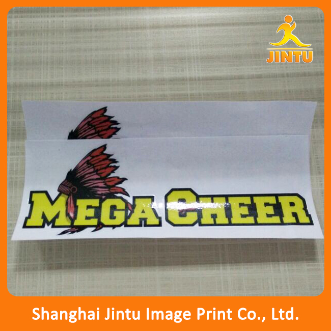Pvc Self Adhesive Laser Die Cut Vinyl Sticker With Transparent Transfer