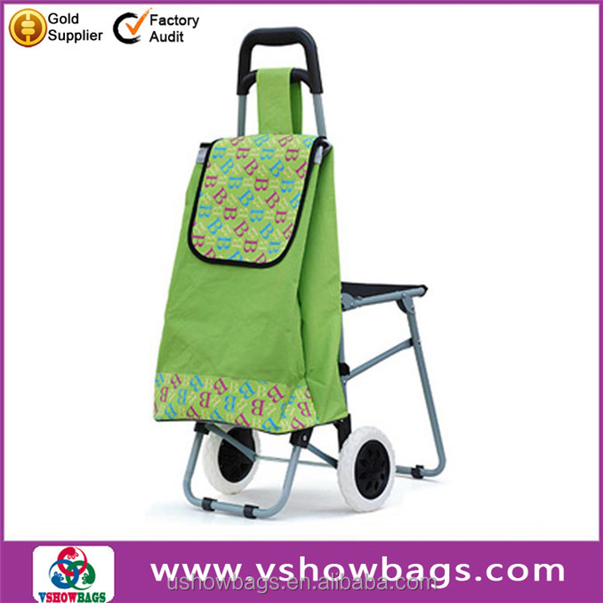 New Portable Electric Shopping Carts Trolley Bags Buy Electric