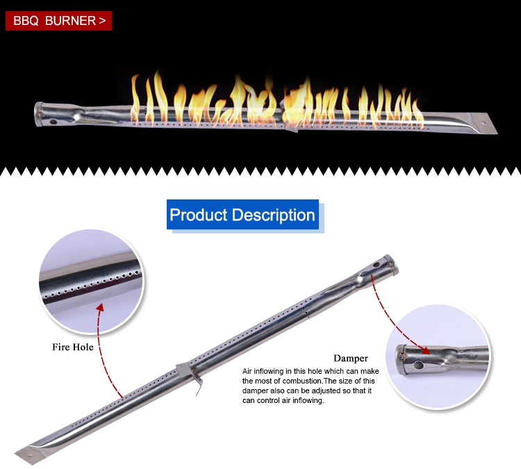 Udløbet essens udeladt Source Universal Camping Spare Parts, BBQ Gas Grill Replacement Tube Burner  on m.alibaba.com