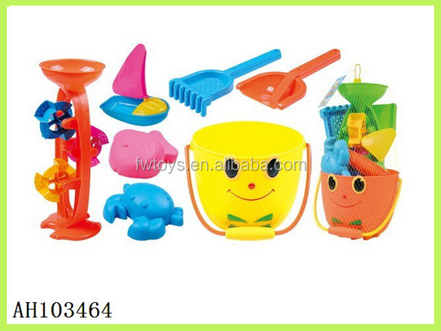 ah047327ビーチの砂のおもちゃ、 バケット、 シャベルと金型問屋・仕入れ・卸・卸売り