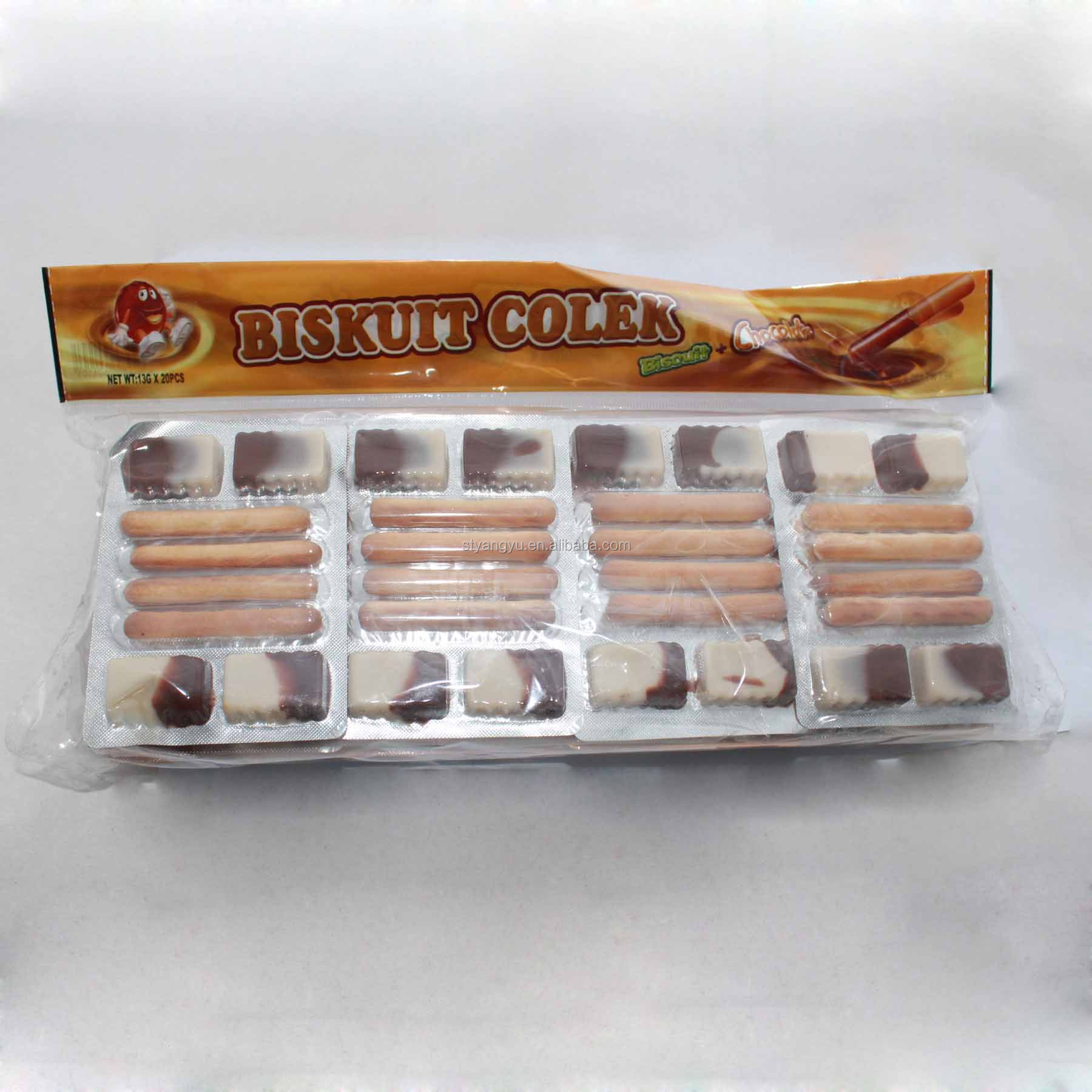 Small Biscuit with Chocolate