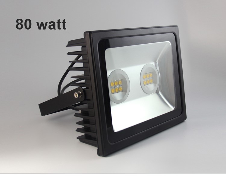 40 ワット 80 ワット 120 ワット調光対応ip66防水洪水light-4年保証サムスン cob led投光器の led洪水 ライト無人仕入れ・メーカー・工場