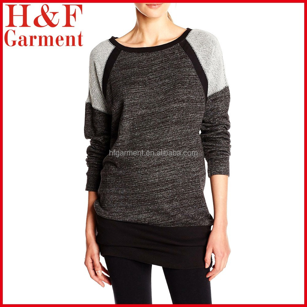 Fashion Ladies Oversized Tunic Sweatshirts Without Hood Buy Ladies