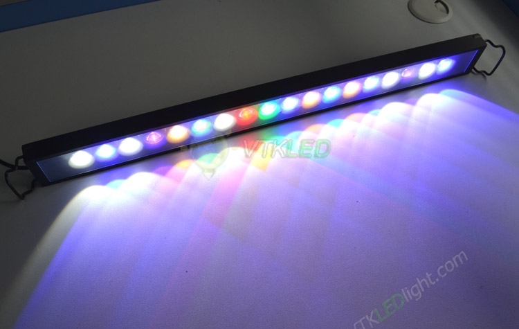 ledアクアリウムライト調光可能な高品質レンズ付き72ワット成長のためによいサンゴ礁90cm36のled釣りのタンク問屋・仕入れ・卸・卸売り