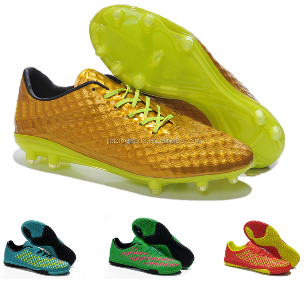 新しい熱い販売のファッションスタイル2015サッカーシューズ男性スポーツの靴良い品質のサッカーシューズの色を持つ、問屋・仕入れ・卸・卸売り