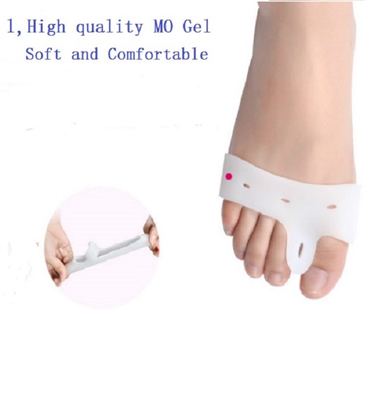 Gel Big Toe Bunion Protector Hallux Valgus Orthopedic Cushion Metatarsal Pads Toe Separators Insole