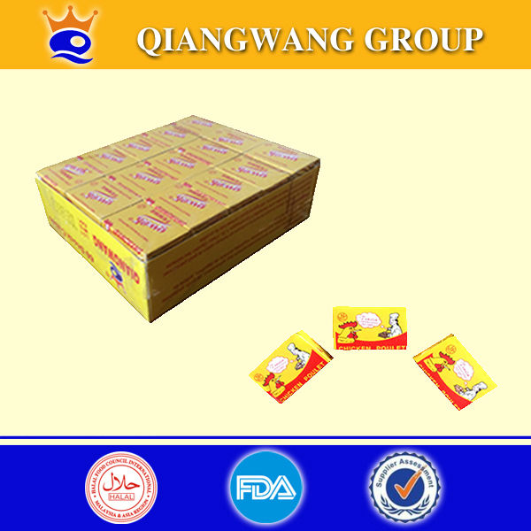 Halal chicken bouillon cube,China QWOK price supplier 21food