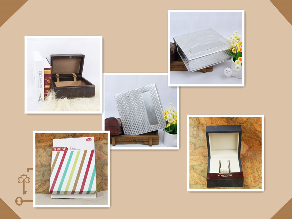 Fancy red wine paper boxes