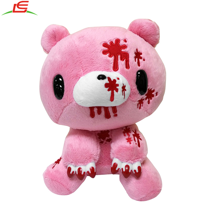 gloomy bear plush blood