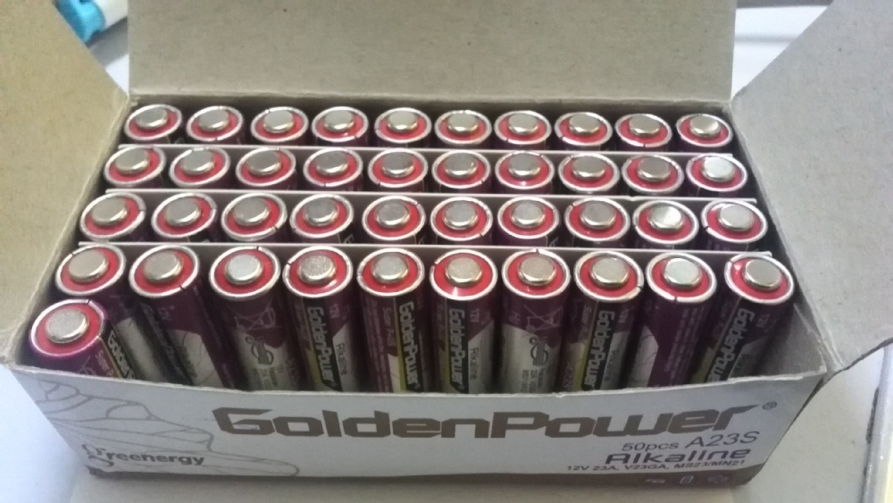 20X Goldenpower 23A 12V A23S V23GA MN21 Alkaline Zn/MnO2 Battery High