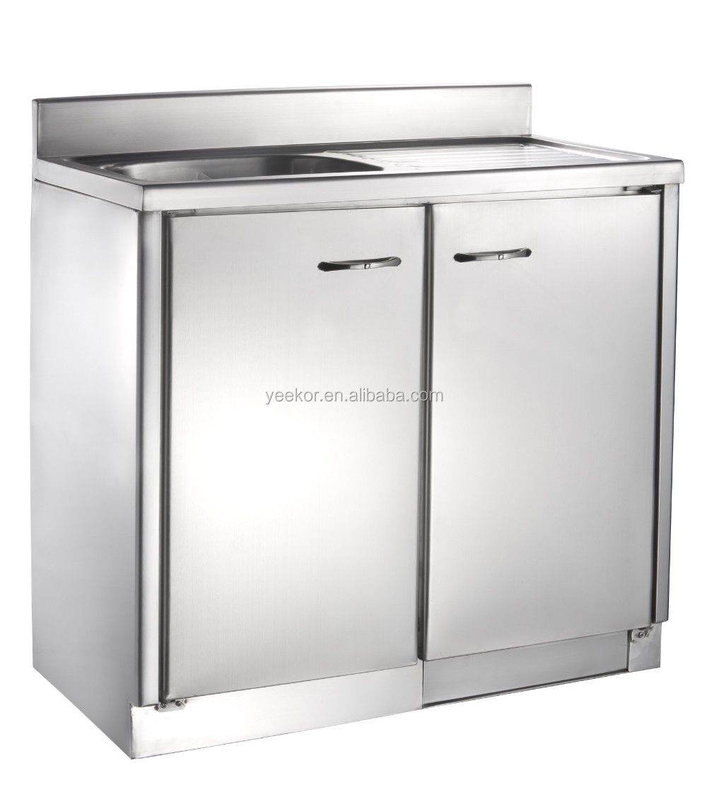 Free Standing Stainless Steel Sink Kichen Storage Buy Free