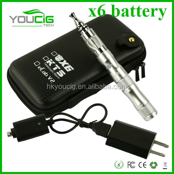Rigid design x6 battery with 1300mAh Variable Voltage for sell